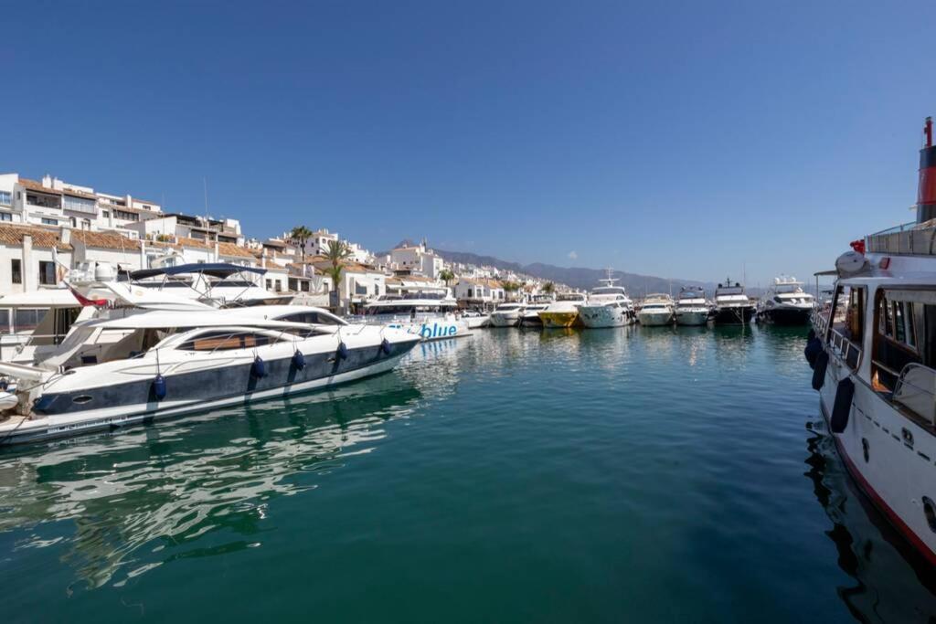 Puerto Banus Second Line, Luxury Apartement Marbella Exterior foto